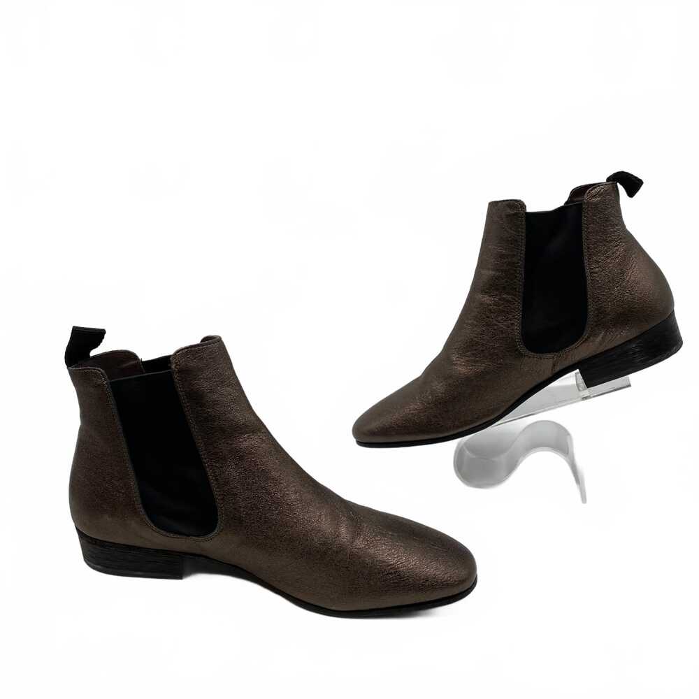 Boemos Gold Ankle Boots Gold metallic | Womens 40EU